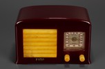 Fada 53 Catalin Radio in Rare Color Combo - Maroon with Yellow